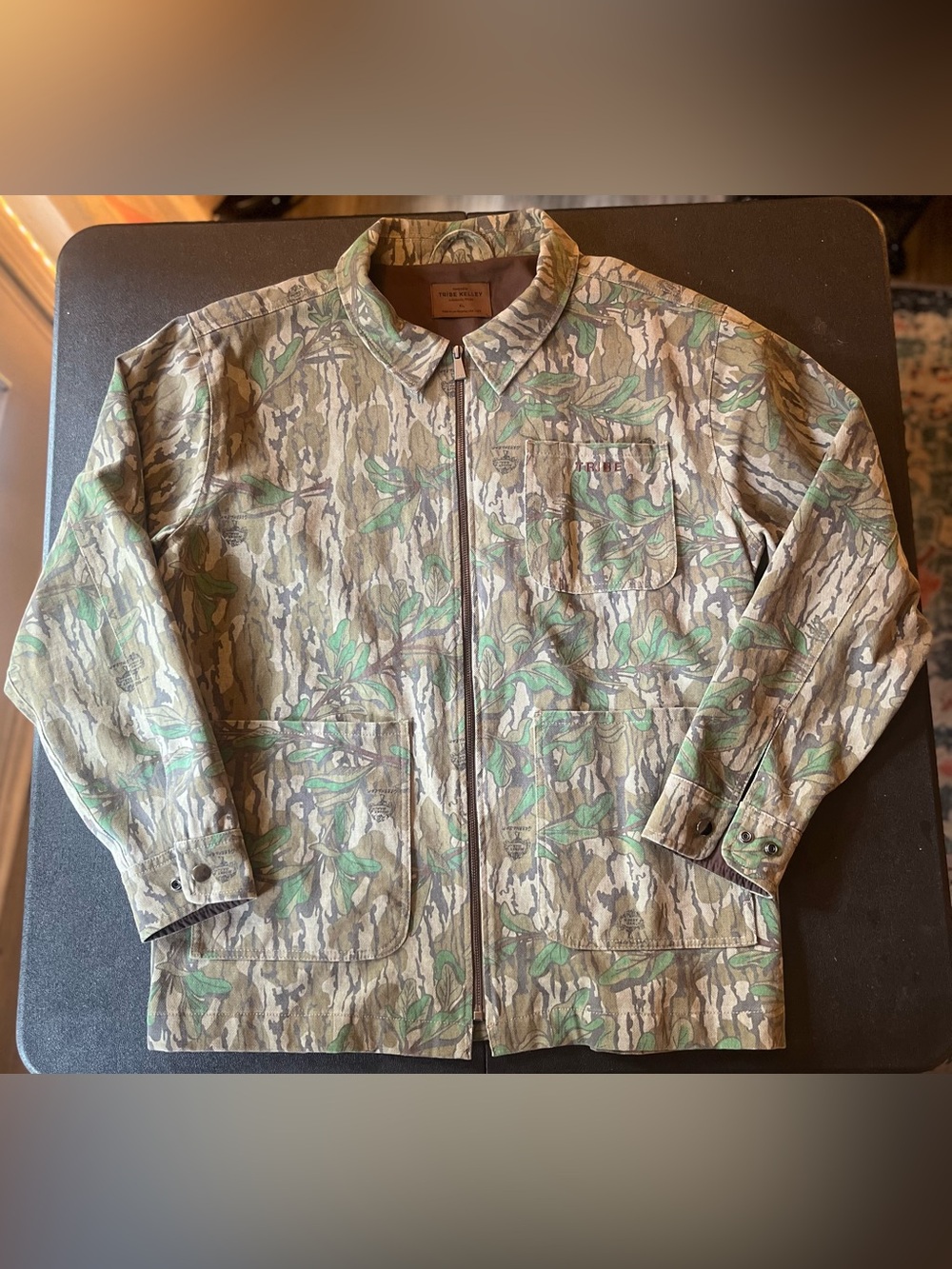 RARE TRIBE KELLEY MOSSY OAK Limited Edition Camo Jacket XL 1/100